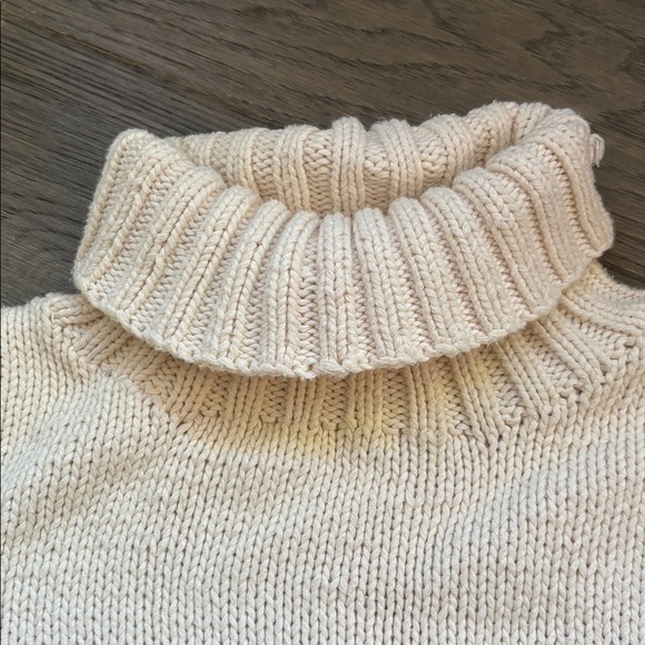 Vintage 90's Cobblestone Canyon All Over Print Wolf Hand Knit Sweater Size Small - Picture 9 of 14